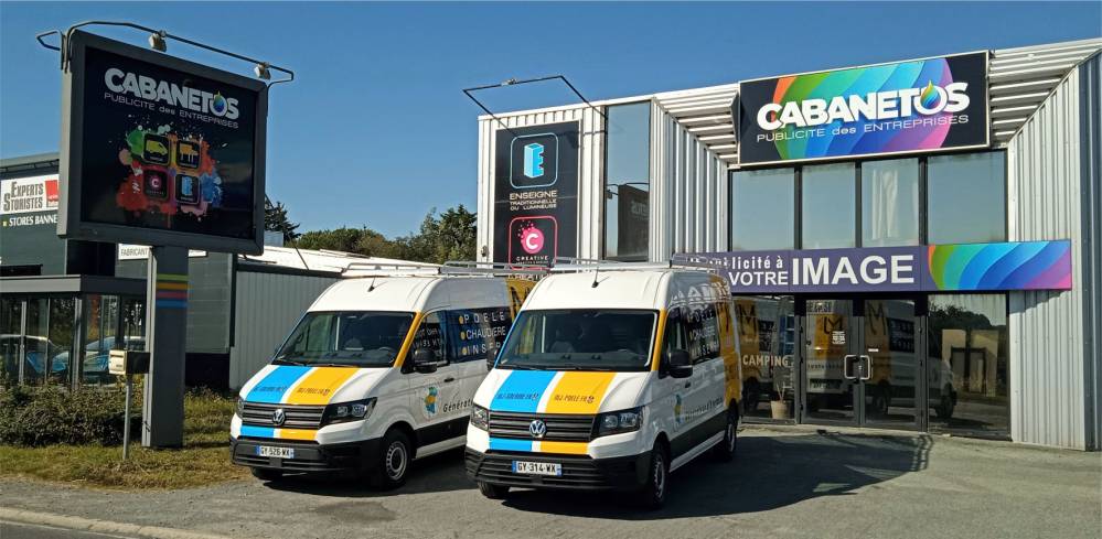 Banderoles près de Machecoul